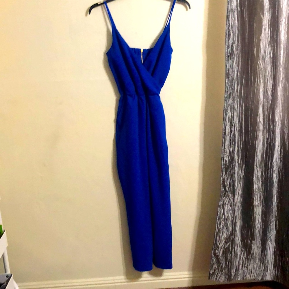 Royal Blue Jumpsuit